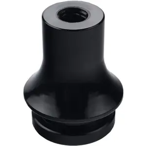 Shift KNOB Boot Retainer/Adapter for Manual Gear Shifter Lever 10X1.25 (Black)