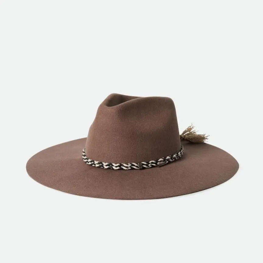 Brixton Primrose Felt Fedora - Twig