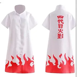 4th/7th Hokage Inspired Halloween Cape Costume Menswear Clothing