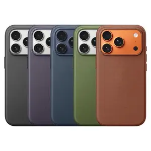 2026 New Model Camera Metal AI Button Tech Woven Phone Case For iPhone 17 16 Pro Max Air For Magsafe Magnetic Wireless Charging TechWovenCover