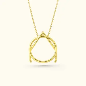 Ring Holder Necklace Sterling Silver