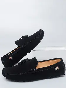 Men's Spring New Style Slip-On Loafers, Casual Driving Shoes, Business Trendy Shoes, Soft-Sole Loafers for Men, Footwear