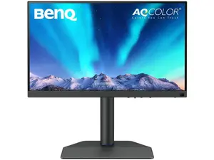 BenQ SW272Q 27-inch 2K 90W USB-C Photographer MacBook/Windows Compatible Monitor, 99% Adobe RGB, 100% sRGB, TUV Anti-Reflection Cert, 1.07 Billion Colors, 16-bit 3D LUT, Wireless Hotkey Puck