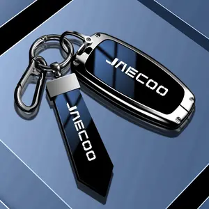 High-End Zinc Alloy Car Key Cover, Key Fob Cover, Car Key Protector, Protective Key Case for Chery Jaecoo J6 J7 J8 Tiggo J7plus, Universal Fit Key Shell Bag, Car Key Accessory