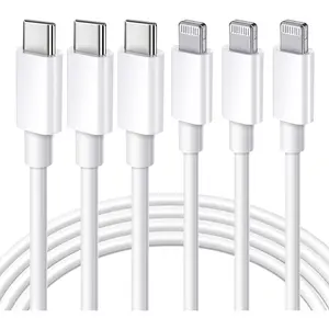 3Pack 10FT USB C to Lightning Cable,For iPhone Fast Charger Cable Type C Charging Cord Compatible with iPhone 14 13 13 Pro Max 12 12 Pro Max 11 XS XR X 8 iPad