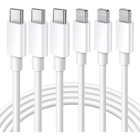 3Pack 10FT USB C to Lightning Cable,For iPhone Fast Charger Cable Type C Charging Cord Compatible with iPhone 14 13 13 Pro Max 12 12 Pro Max 11 XS XR X 8 iPad, Smartphone, Cellphone, Mobile
