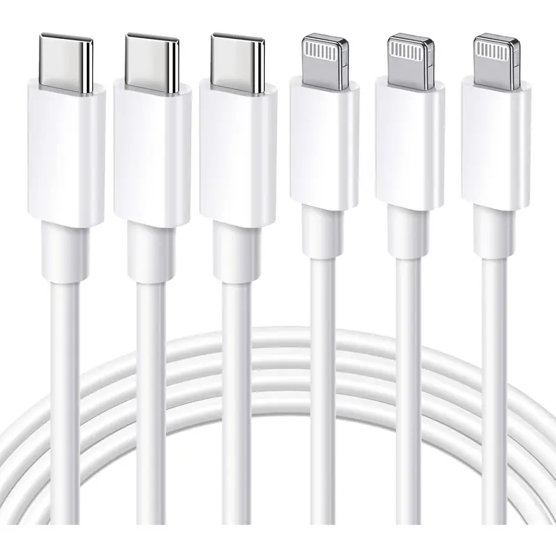 3Pack 10FT USB C to Lightning Cable,For iPhone Fast Charger Cable Type C Charging Cord Compatible with iPhone 14 13 13 Pro Max 12 12 Pro Max 11 XS XR X 8 iPad, Smartphone, Cellphone, Mobile