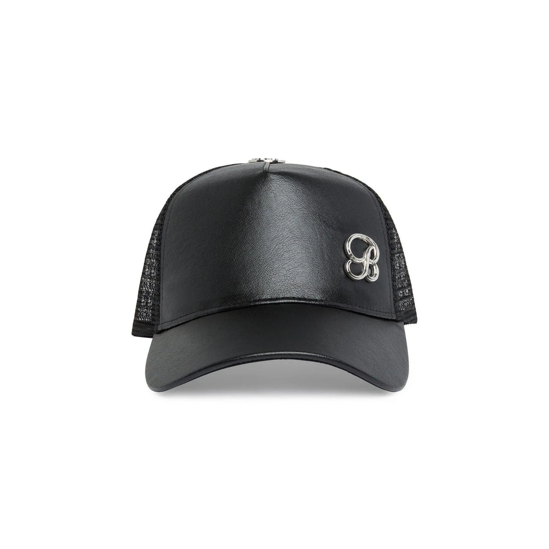 Faux Leather Hat