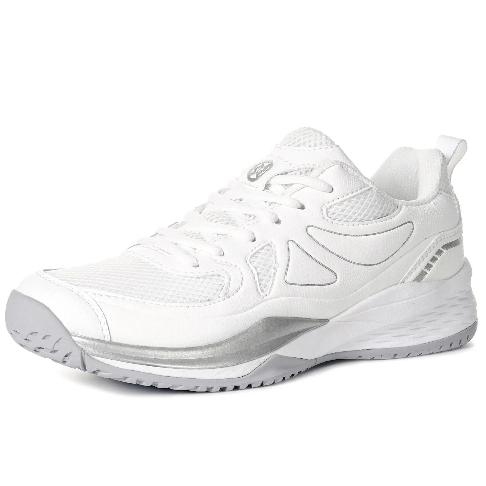Women's Badminton Pickleball Tennis Shoes Lightweight Breathable Non-Slip Court Sneakers for Racquet Sports Training