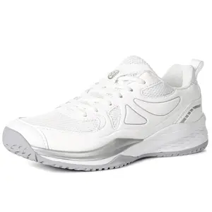 Women's Badminton Pickleball Tennis Shoes Lightweight Breathable Non-Slip Court Sneakers for Racquet Sports Training
