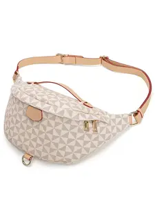 Crossbody Sling Bag Purse for Women,Sling Bag for Women Small Belt Chest Bum Checkered Crossbody bag for Daily Shopping