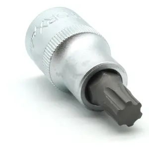 Torx Plus 50IP 2 Inch Long Bit Socket 1/2 Inch Square Drive Auto Repair Impact Ready Tool