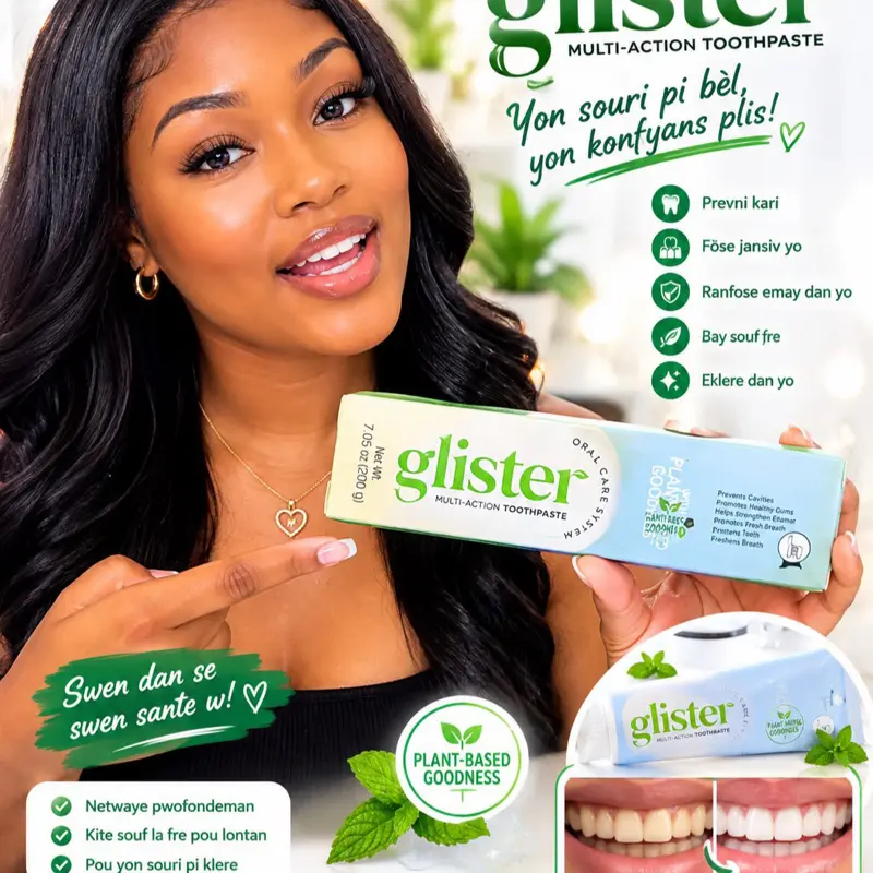 1pc glister toothpaste