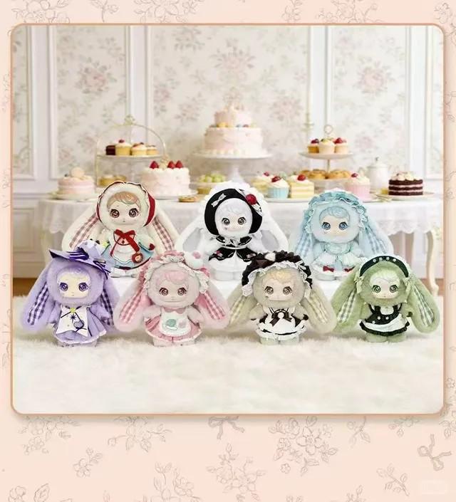 Youbi Bear 680% Sugar Heart Tea Party Plush Blind Box Youbi Bear 680% Sugar Heart Tea Party Plush Blind Box