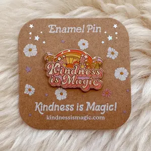 Kindness is Magic - Kindness is Magic Rainbow Enamel Pin
