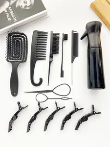 Hair Styling Tool Set, Hair Comb & Hair Drawing Needle & Hair Knitting Spray Bottle, 2024 New Style Professional Hair Accessories Tools for Women & Girls