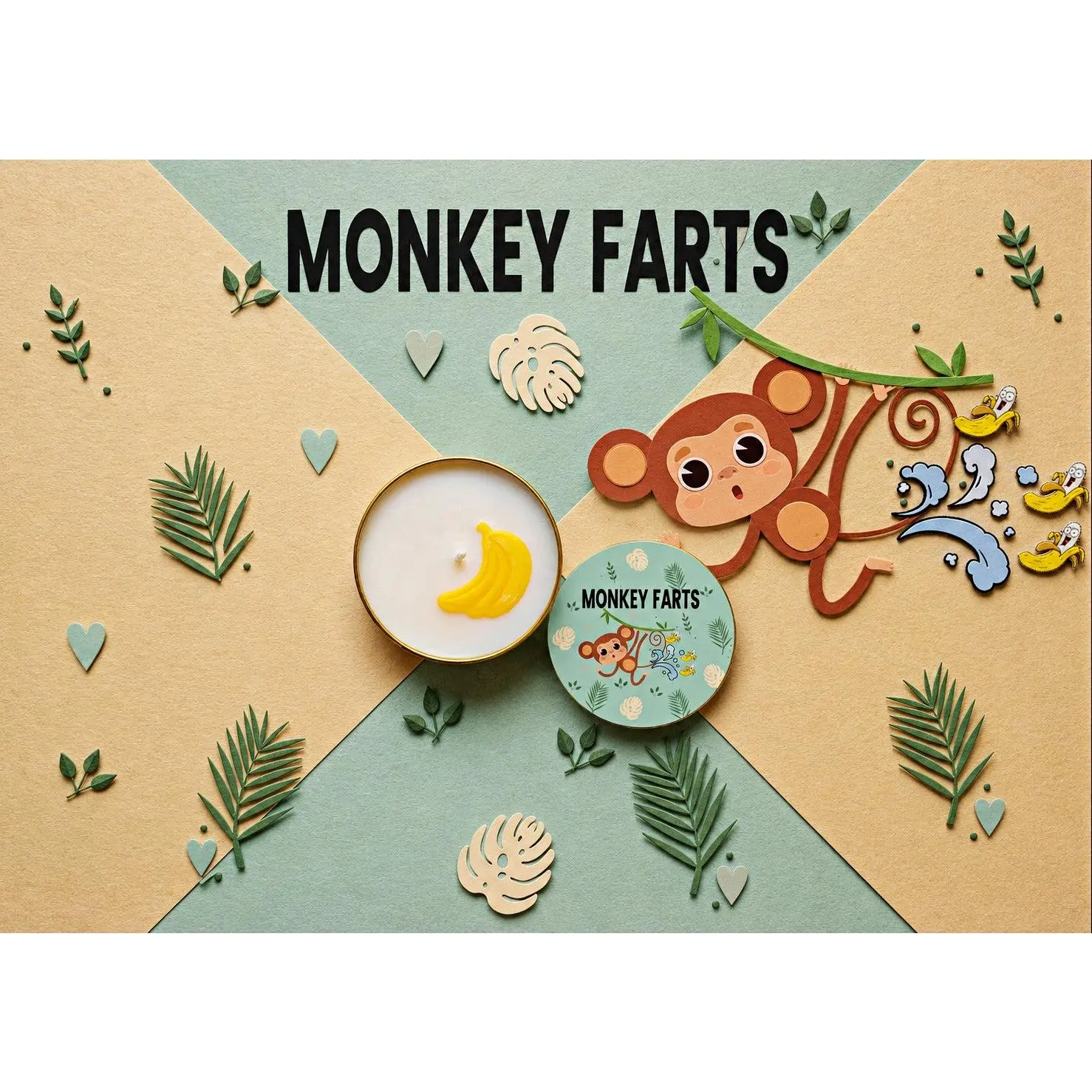 Monkey Farts | A Little Chaos, A Lot of Joy Happy Candle