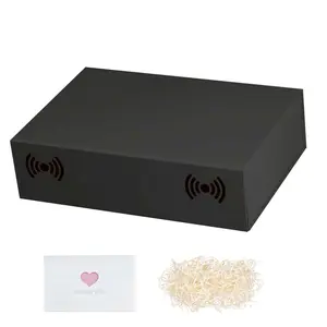 Gift Box with Magnetic Lids 10.7'x7'x2.8', Large Bridesmaid Groomsman Proposal Boxes, Collapsible Rectangle Storage Box