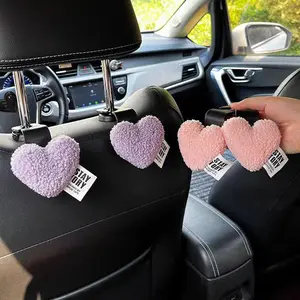 Car Seat Back Hook, Multifunctional Car Seat Back Hidden Hook, Universal Car Interior Accessories for Women & Girls, Car Interior Organizers, Car Interior Storage, Car Organizer, Car Seat Decorative Hooks, Car Organization Supplies
