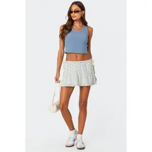 Dita Tiered Mini Skirt