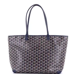 Pre-owned Goyard Canvas Coated Shoulder Bags Artois Tote Coated Canvas MM by Rebag