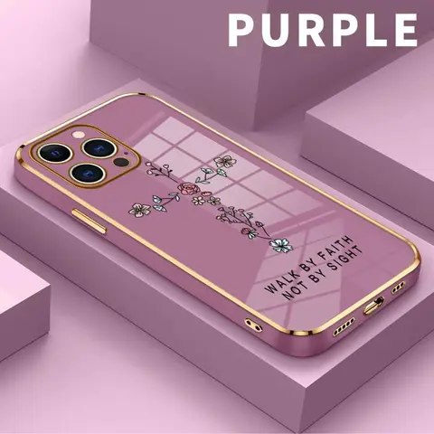 1.2mm Durable Shockproof Silicone TPU Bumper Smartphone Case - Flower Cross Pattern, Gentle Hand Feel, Drop Protection Cover for iPhone Series Handheld Devices (17 Pro Max,16 E Pro Max,15 Plus,14,13,12,11,Air,XR,XS) Casing