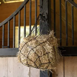 Jeffers Woven Poly Rope Hay Net with 4" x 4" Holes, 42"
