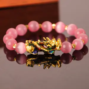 3D Gold Plated PiXiu Bracelet Wrist