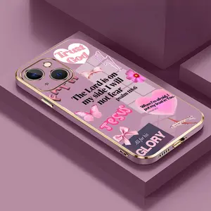 Faith Over Fear Christian Phone Case for iPhone 17 15 Pro Max 16 14 Plus 13 12 11, Psalm Bible Verse Religious Electroplated Soft TPU Cover, Aesthetic Protective Case for Women Girls Men, Dirt-Proof & Easy to Clean