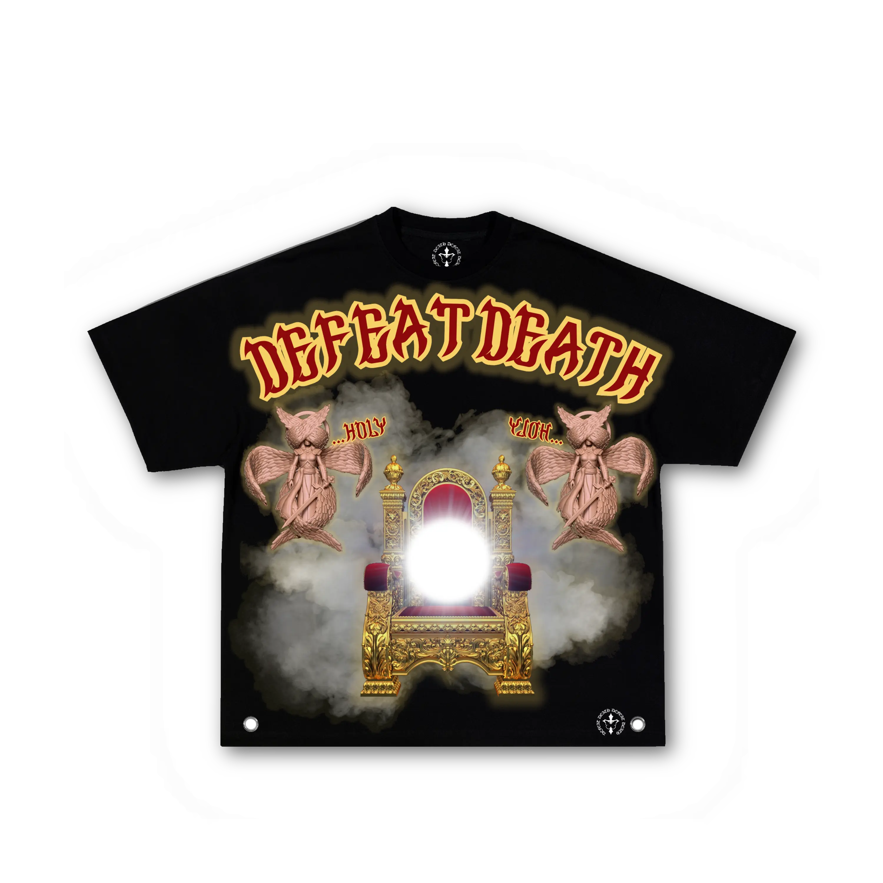 Max Heavy Weight 7.5oz "Holy" Cropped Tshirt