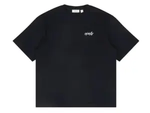 Off-White 'Paint Splatter Arrow Diag' Skate Fit Tee Black ($375 Retail)