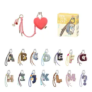 POP MART THE MONSTERS Pin for Love Series- Letter Pendant Blind Box (A-M)