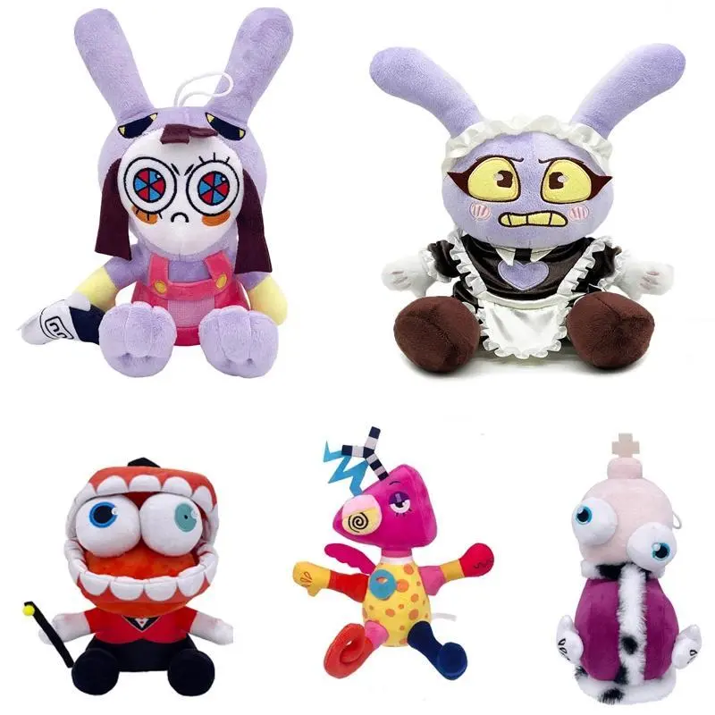 2026 Hot new The Amazing Digital Plush Toys Amazing Circus Clown Rabbit Plush Dolls Periphery Stuffed Toys Kids Adults Gift @@@