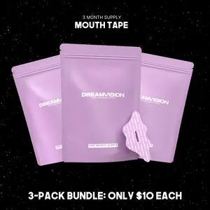 Mouth Tape (3 Month Supply), gentle on skin, breathable, flexible, comfortable, gentle