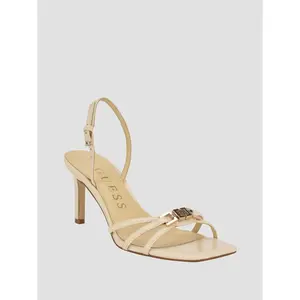 GUESS Female Twilla Strappy Sandal Heels GUESS Female Twilla Strappy Sandal Heels