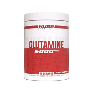Huge Supplements Glutamine - Unflavored Glutamine Powder (60 Servings)