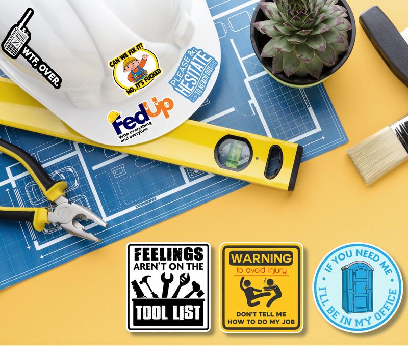 100-200 PCS Funny Prank Meme Sticker Pack – Hilarious, Waterproof Vinyl Decals for Laptops, Water Bottles, Hard Hats, and More