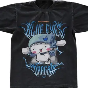 Blue Eyes Cinamon T-Shirt, Graphic Tees Gothic Grunge Y2k Emo Scene Amity Affliction Style Clothes Menswear Womenswear Streetwear