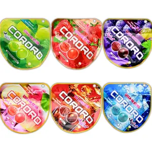 Uha Mikakuto Cororo Gummy Candy – Assorted Flavors (Grape, Muscat, Strawberry, Peach, Cola, and Ramune)