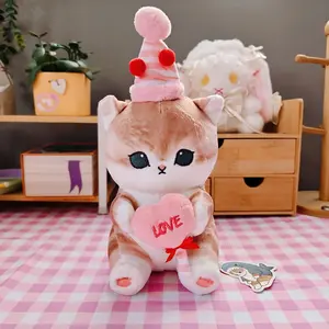Mofusand Plush Doll (valentine's theme)