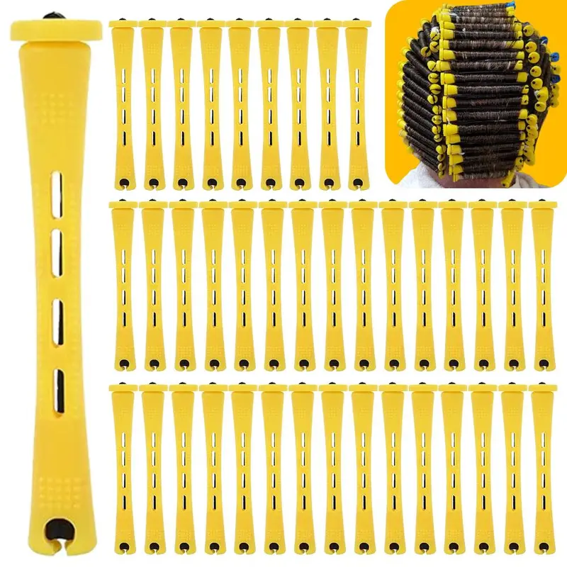 Hair Perm Rods Set, 40pcs/set Hair Styling Accessories, Professional DIY Salon-Quality Styling Tools for Home Use, Hair Curling Rods, Heatless Styling Tools, Curly Hair, Heatless Curler, Diy Hairstyler, Heat Free Curls