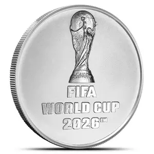 2026 World Cup Commemorative Coin, Art Gift Coin, Collectible Coin, Suitable for Cryptocurrency Enthusiasts and Decoration