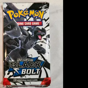 Pokémon Black Bolt Scarlet & Violet 10 Card Booster Pack for Trading Card Game Enthusiasts