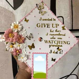 I Did It Grad Cap Topper | READ description!