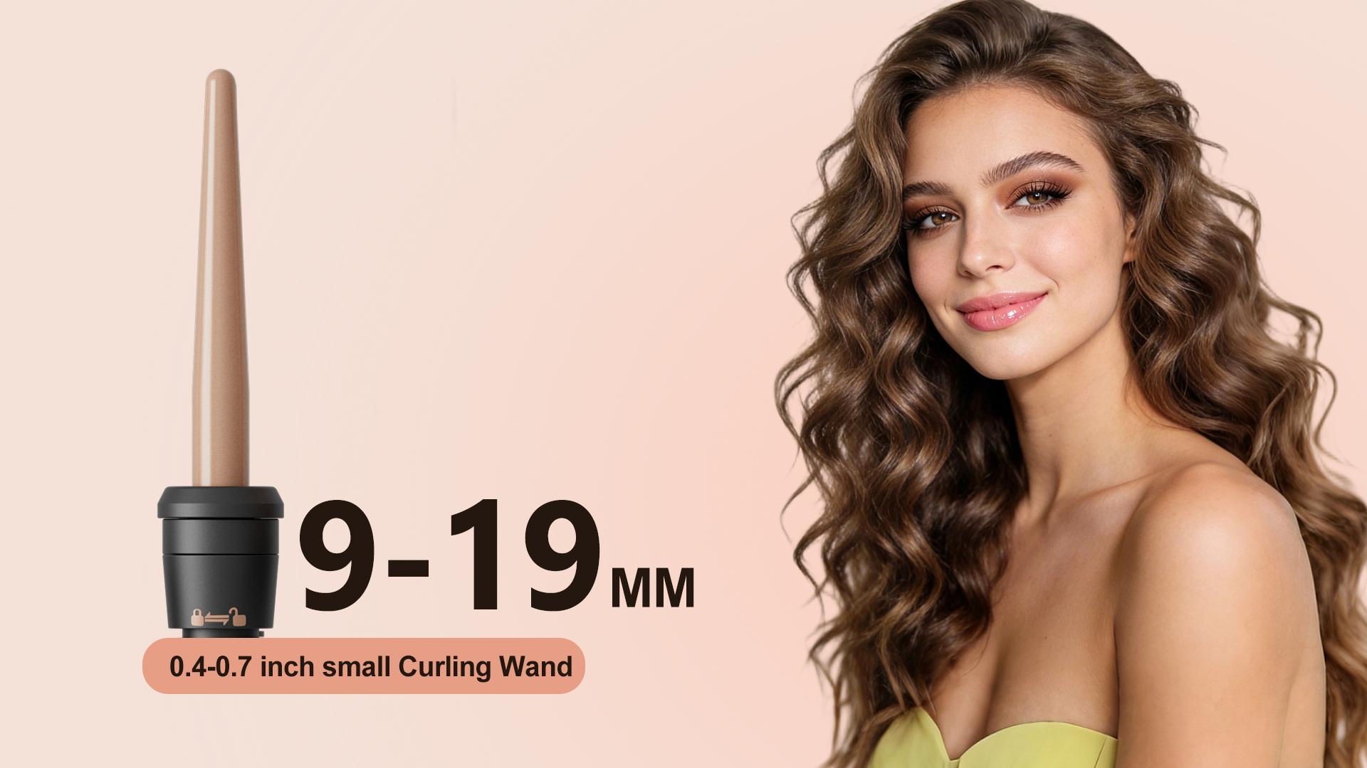 5 in 1 Curling Iron with Interchangeable Ceramic Barrels (0.35"-1.25"), Curling Wand Set with Flat Iron Hair Straightener, Instant Heat Up, Dual Voltage Hair Curler, Gifts for Women 5 in 1 Curling Iron with Interchangeable Ceramic Barrels (0.35"-1.25"), Curling Wand Set with Flat Iron Hair Straightener, Instant Heat Up, Dual Voltage Hair Curler, Gifts for Women