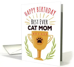 6-Pack of Birthday Cards for Cat Lovers