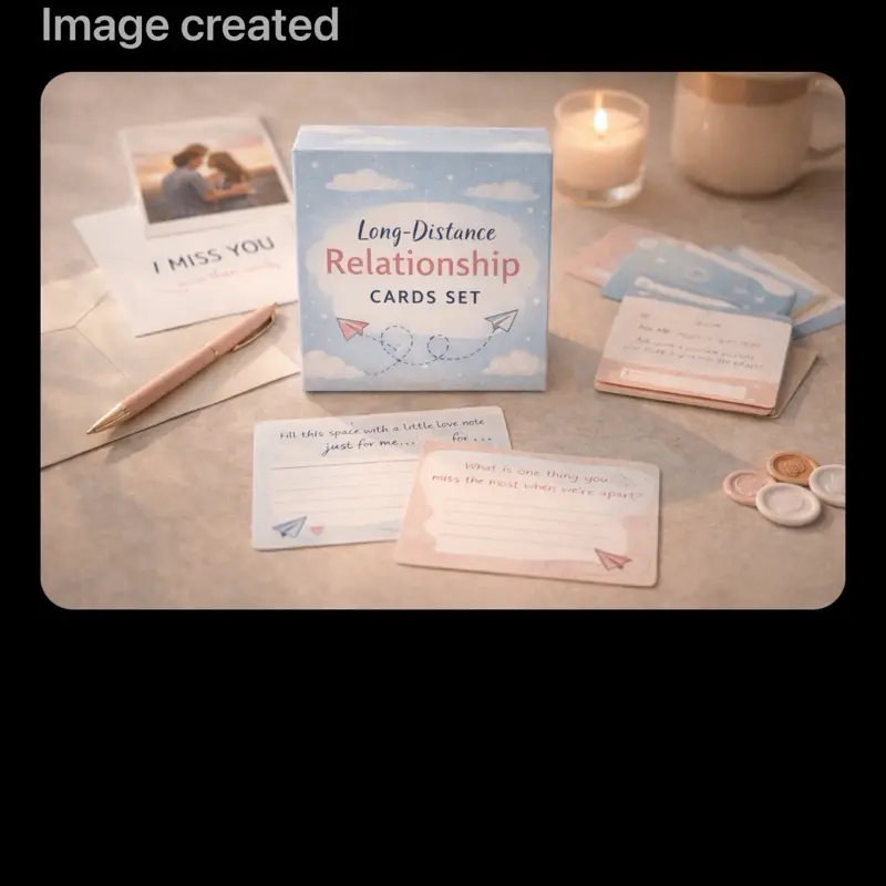 Long-Distance Relationship Card Set