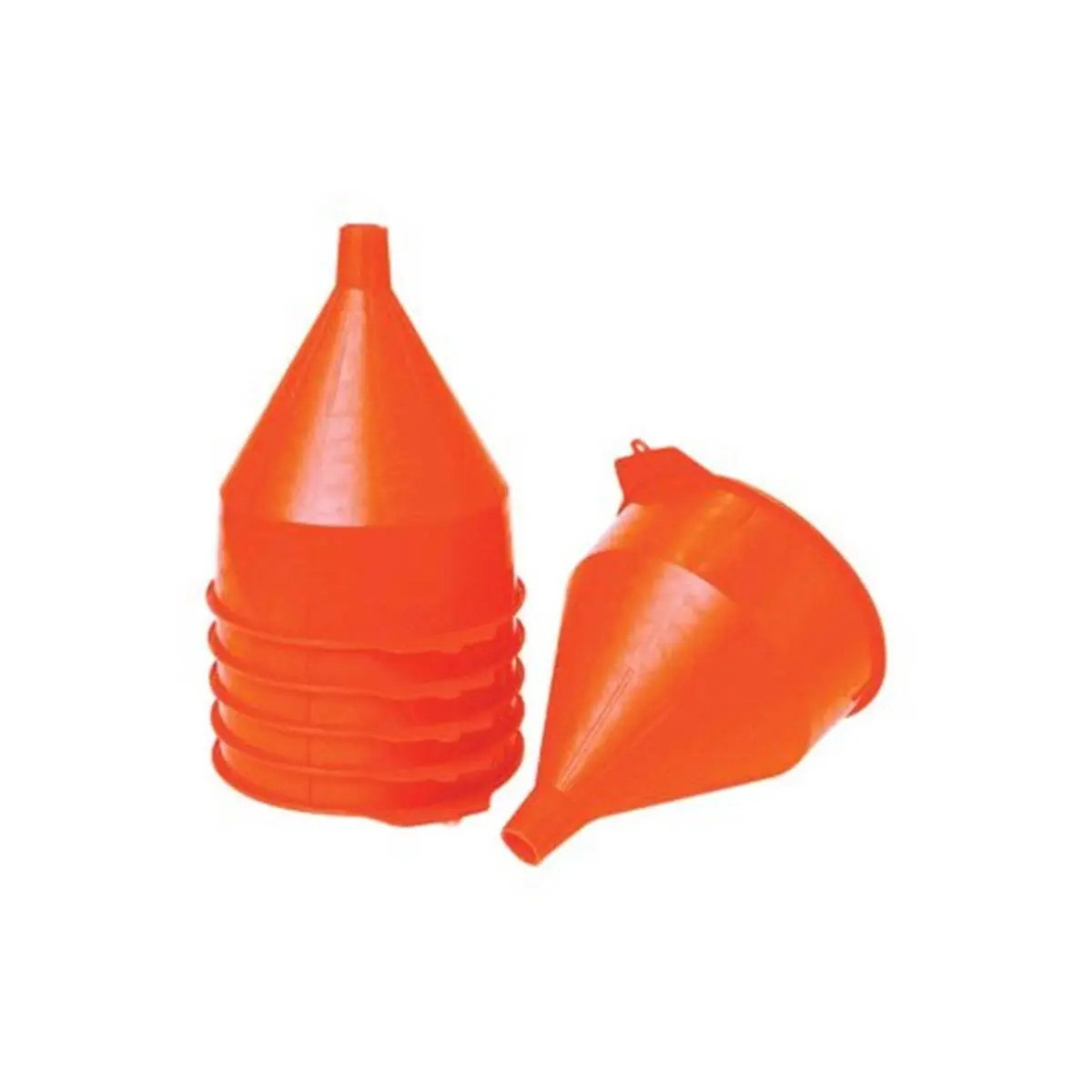 100021 6 qt Heavy Duty Polyethylene Funnel - pack of 6