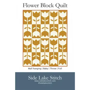 Flower Block Quilt Pattern