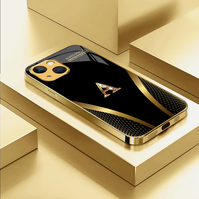Suitable for [iPhone 13] high-end  phone case，Choose from 26 sophisticated, minimalist letters—featuring a premium, understated design.YM99